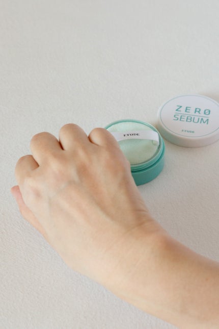 Zセバムドライングパウダー/ETUDE/フェイスパウダーを使ったクチコミ(4枚目)