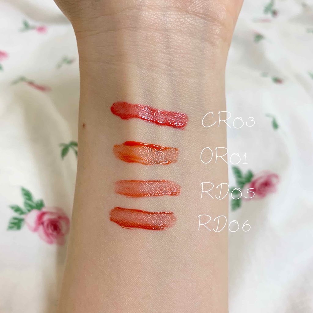 アピュー ウォーターライト ティント/A’pieu/リップティントを使ったクチコミ(2枚目)