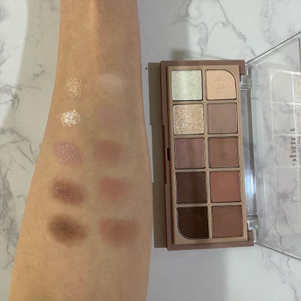 MDショールモーメント アイシャドウパレット/mude/アイシャドウパレットを使ったクチコミ(3枚目)