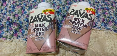 riii on LIPS 「SAVASMILKPROTEIN☆ココア味ココア味はおいしい(..」（1枚目）