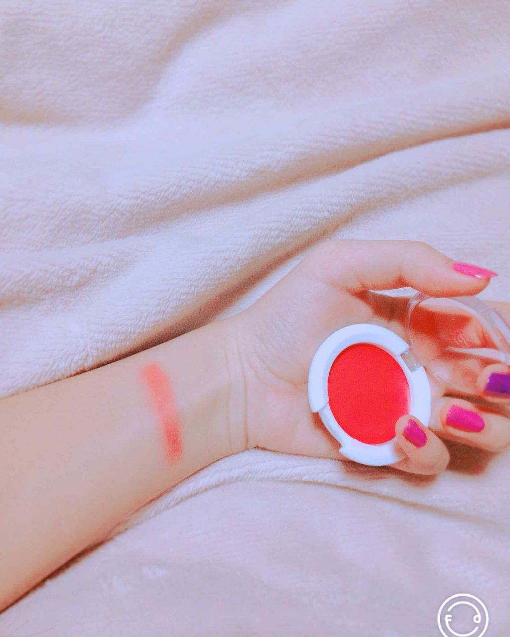 ACクリームリップ＆チーク/キャンドゥ/ジェル・クリームチークを使ったクチコミ（2枚目）