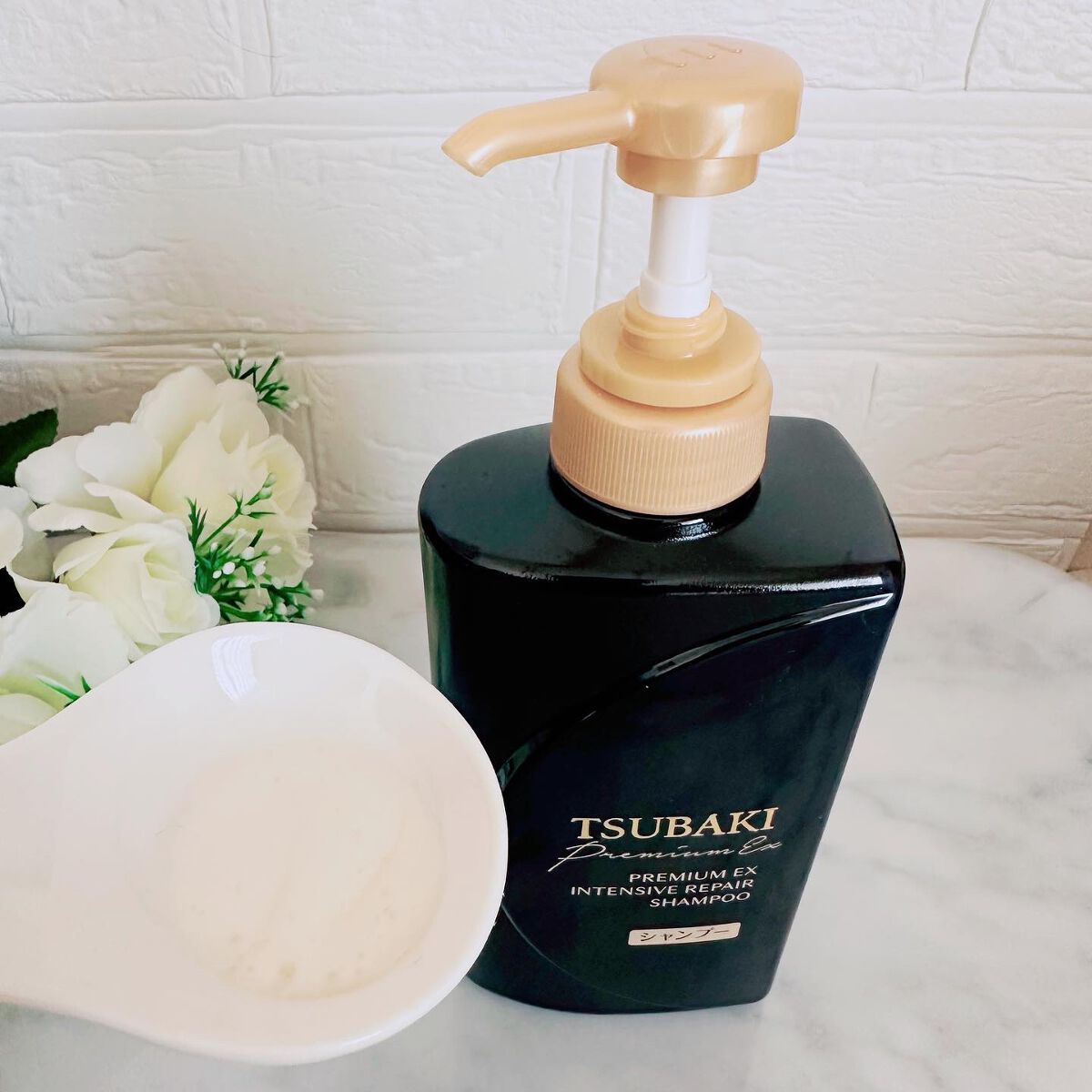 プレミアムＥＸ インテンシブリペア ＜シャンプー＞／コンディショナー＜ヘアトリートメント＞  シャンプー（つめかえ用）330ml/TSUBAKI/市販シャンプーを使ったクチコミ（2枚目）