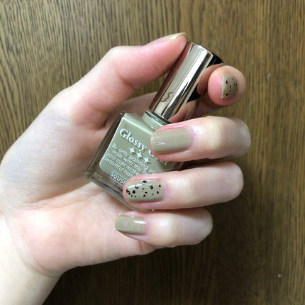 グロッシーコート カーキベージュ【旧】/スキューズミー/オールインワンネイルの画像