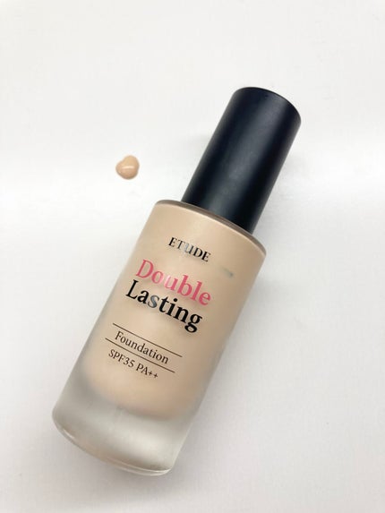ダブルラスティング ファンデーション/ETUDE/リキッドファンデーションを使ったクチコミ(1枚目)