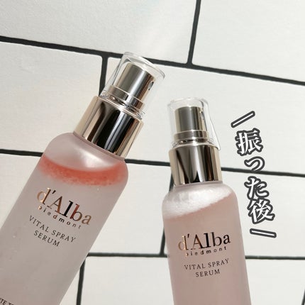 ダルバ ダルバ ホワイトトリュフバイタルスプレーセラムのクチコミ「【dAlba ホワイトトリュフバイタルスプレーセラム】
\敏感な肌を整えてしっとり/
《保湿.....」(3枚目)