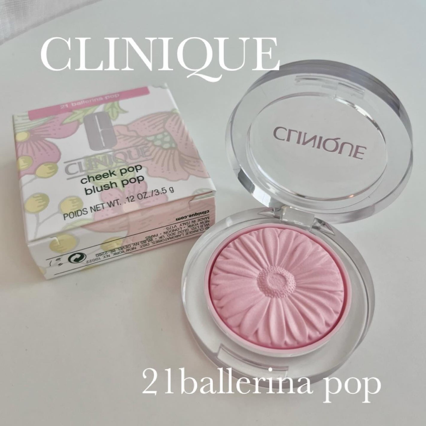 チーク ポップ/CLINIQUE/パウダーチークを使ったクチコミ(1枚目)