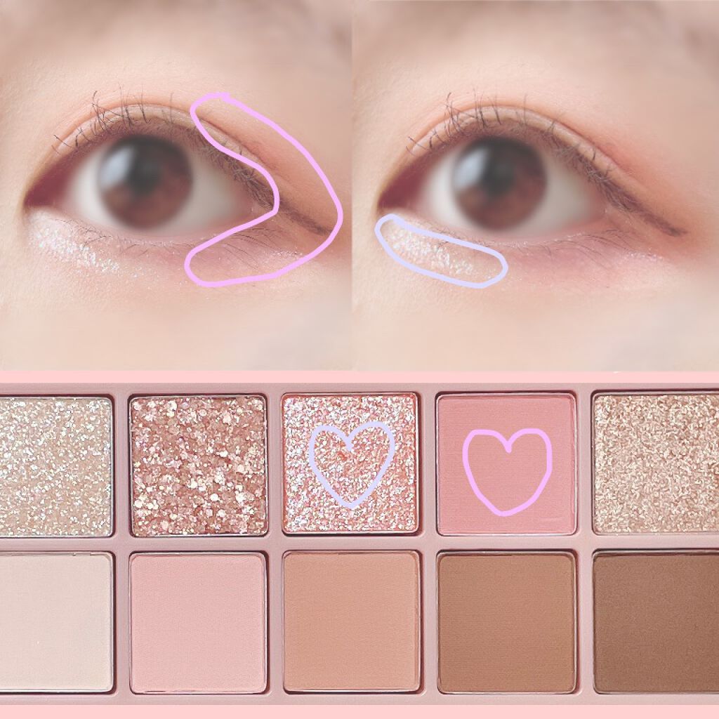 ベターザンパレット/rom&nd/アイシャドウパレットを使ったクチコミ(3枚目)