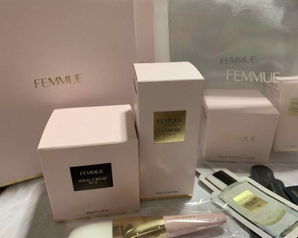 ローズウォーター スリーピングマスク/FEMMUE/フェイスクリームを使ったクチコミ(1枚目)