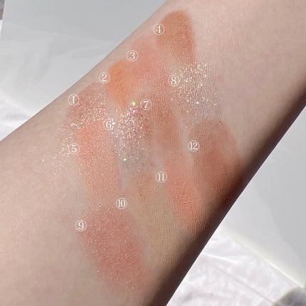 ZEESEA ピクセルシリーズ ベンディングマシーン12カラーアイシャドウパレット/ZEESEA/アイシャドウパレットを使ったクチコミ(6枚目)