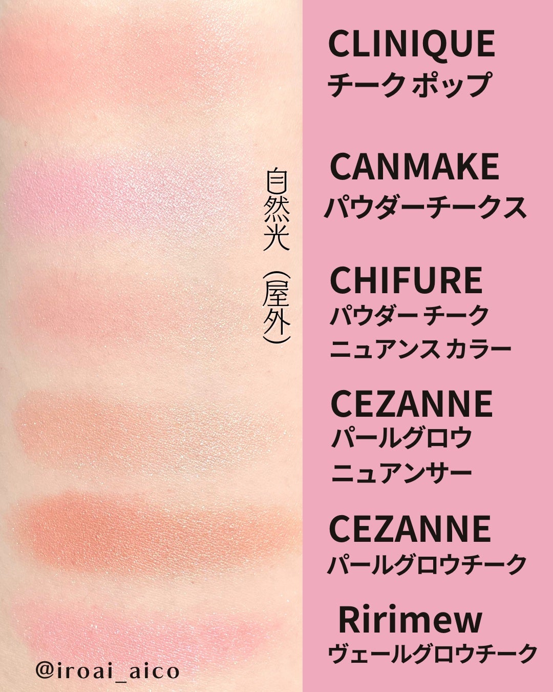 チーク ポップ/CLINIQUE/パウダーチークを使ったクチコミ(6枚目)