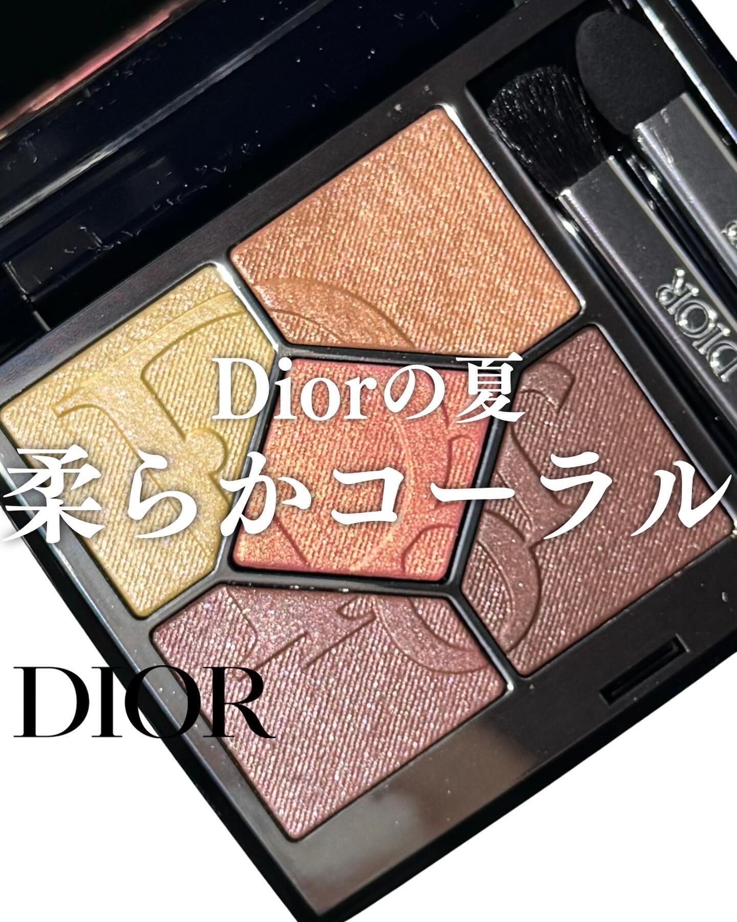 ディオールショウ サンク クルール 333 コーラル フレーム/Dior/アイシャドウを使ったクチコミ（1枚目）