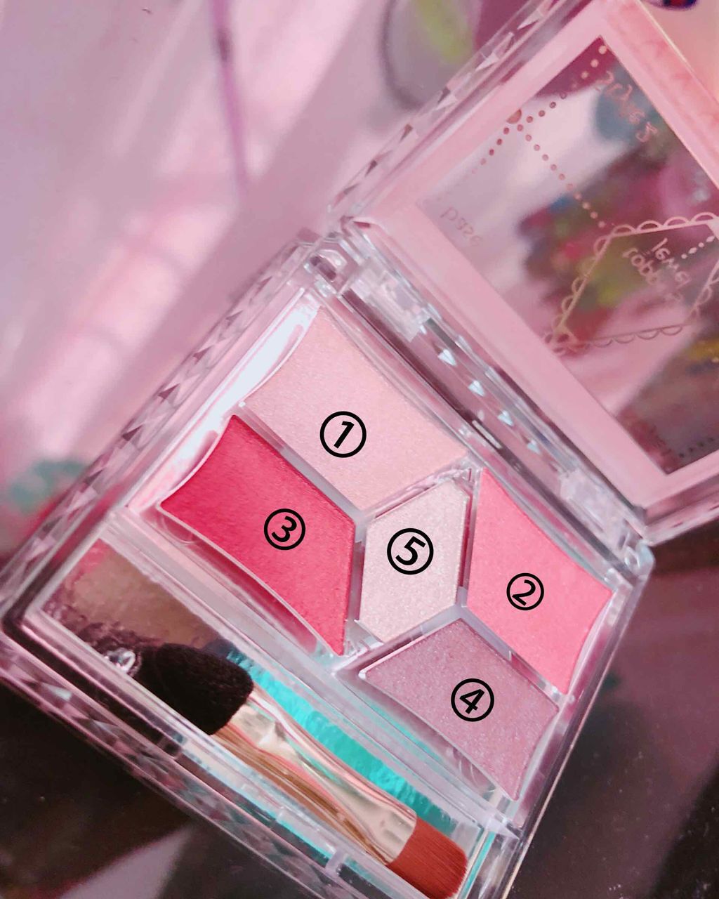 【旧品】パーフェクトスタイリストアイズ/キャンメイク/アイシャドウパレットを使ったクチコミ(2枚目)