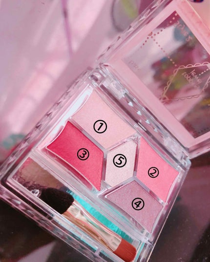 【旧品】パーフェクトスタイリストアイズ/キャンメイク/アイシャドウパレットを使ったクチコミ(2枚目)