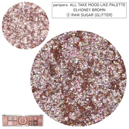 オールテイクムードライクパレット/PERIPERA/アイシャドウパレットを使ったクチコミ(3枚目)