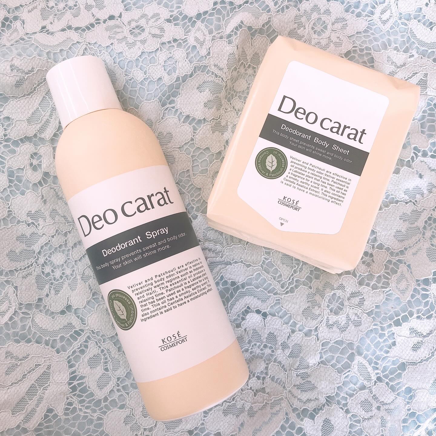 デオカラット 薬用デオドラント ボディシート/デオカラット/ボディシートを使ったクチコミ（1枚目）