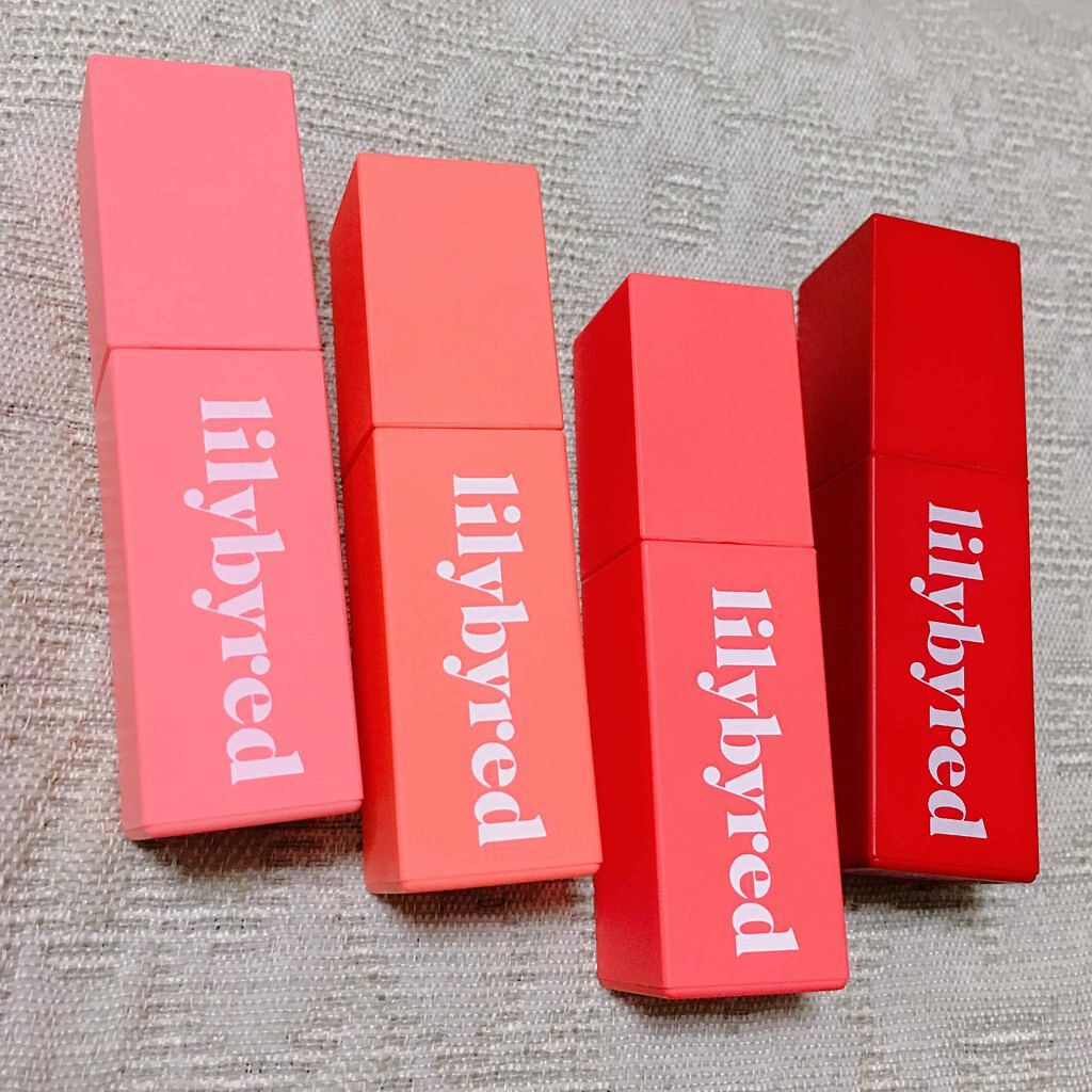 ブラッディライアー コーティングティント/lilybyred/リップティントを使ったクチコミ(1枚目)