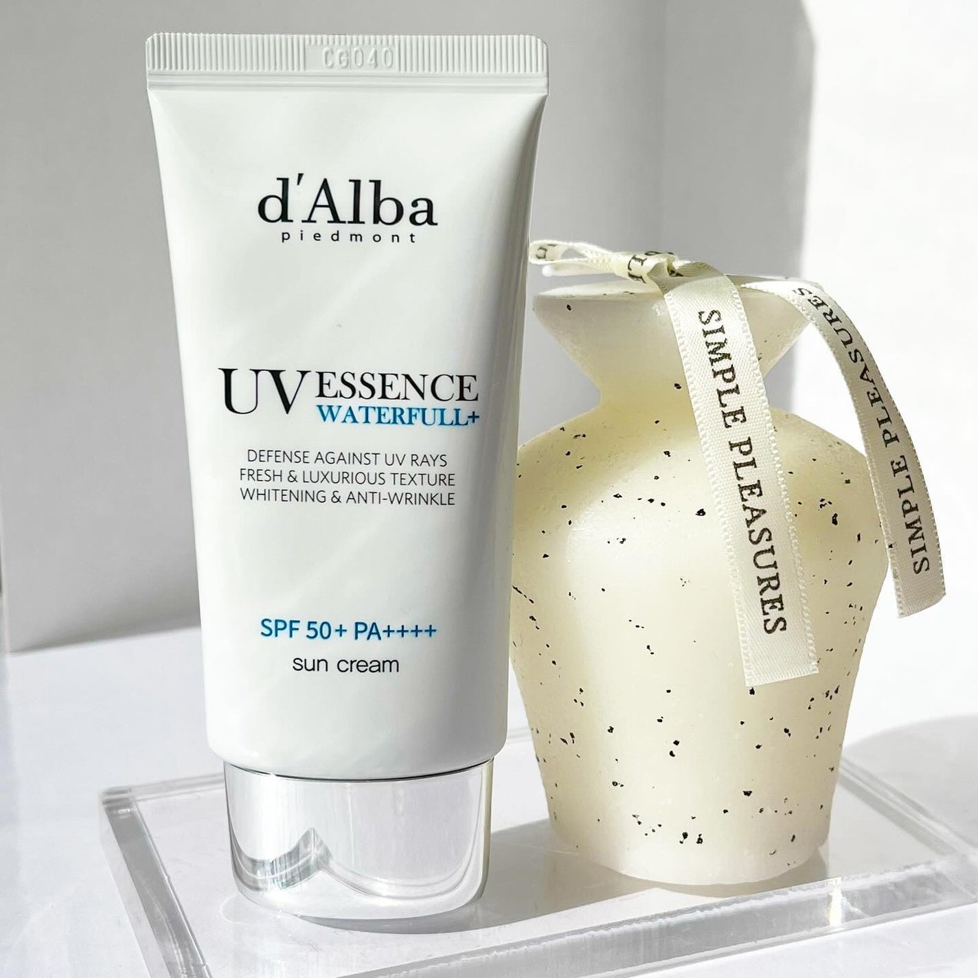 ダルバ ウォータフル エッセンス サンクリーム/ダルバ/日焼け止めクリームを使ったクチコミ(1枚目)