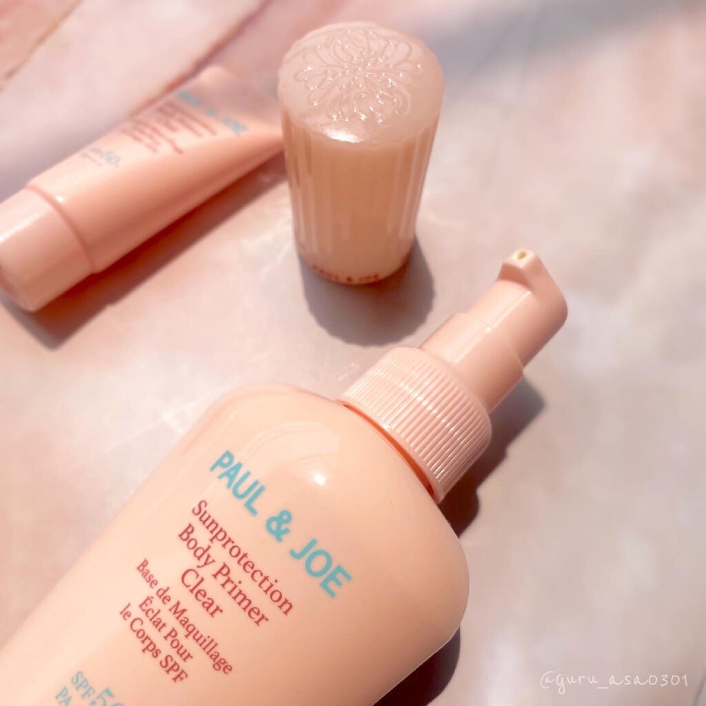 サンプロテクション ボディプライマー クリア/PAUL & JOE BEAUTE/日焼け止めローションを使ったクチコミ(2枚目)