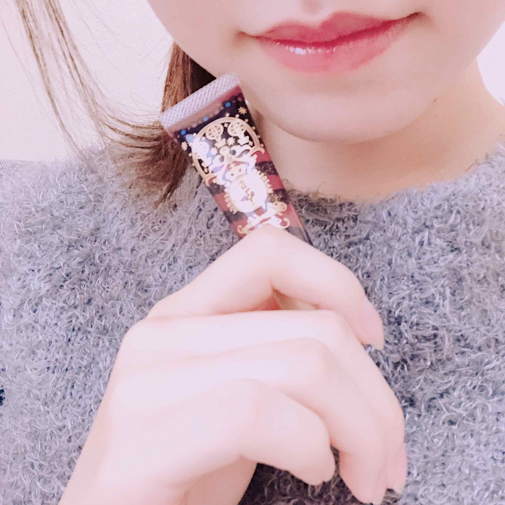 スパークリングツイストルージュ/MAJOLICA MAJORCA/リップグロスを使ったクチコミ（2枚目）