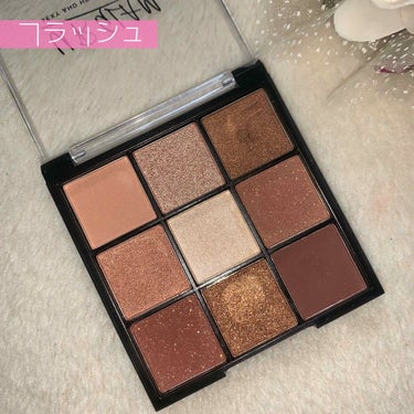 UR GLAM　BLOOMING EYE COLOR PALETTE/U R GLAM/パウダーアイシャドウを使ったクチコミ（3枚目）