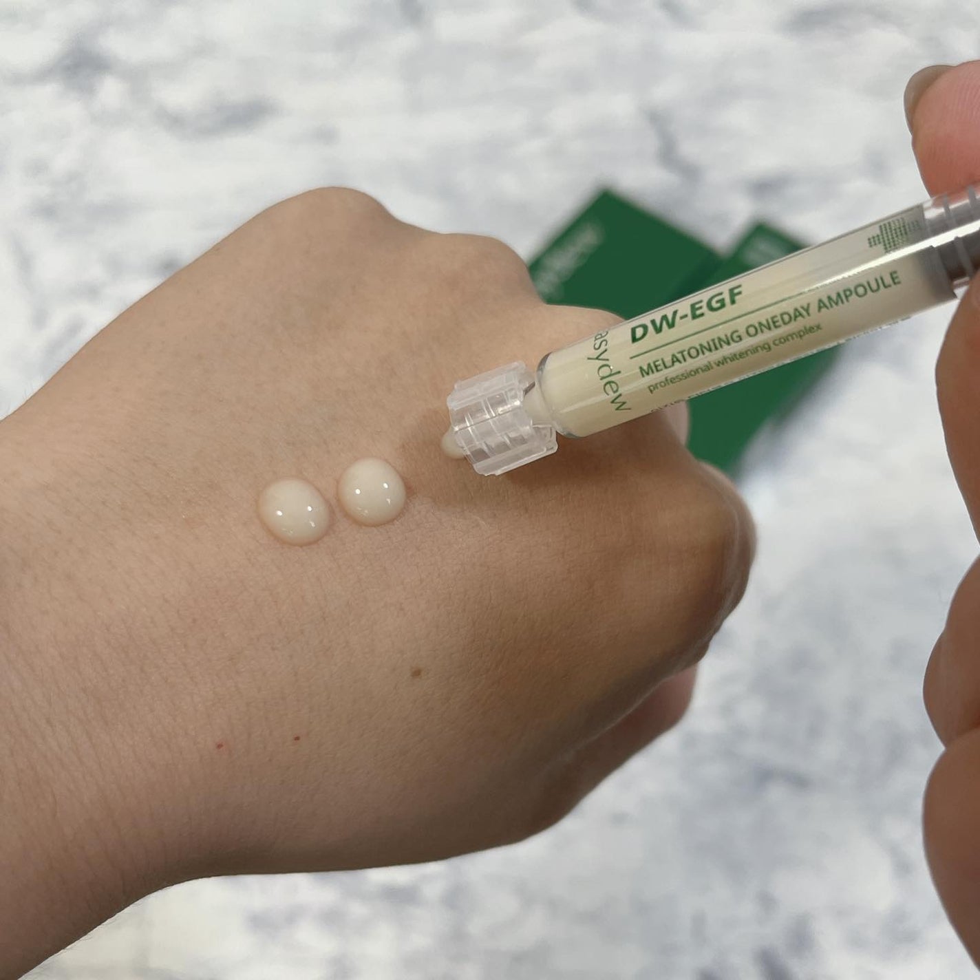DW-EGFワンデイズアンプル/Easydew/美容液を使ったクチコミ(7枚目)