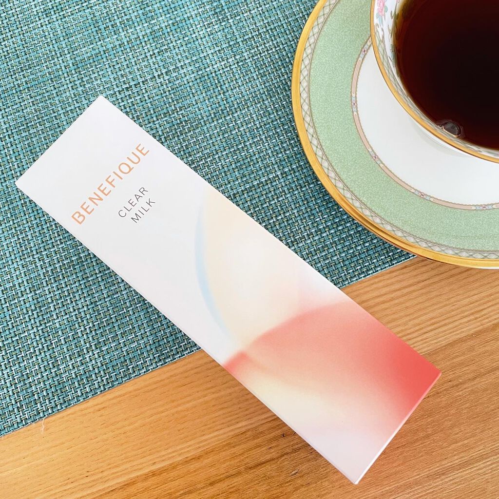 クリアミルク/BENEFIQUE/その他洗顔料を使ったクチコミ(2枚目)