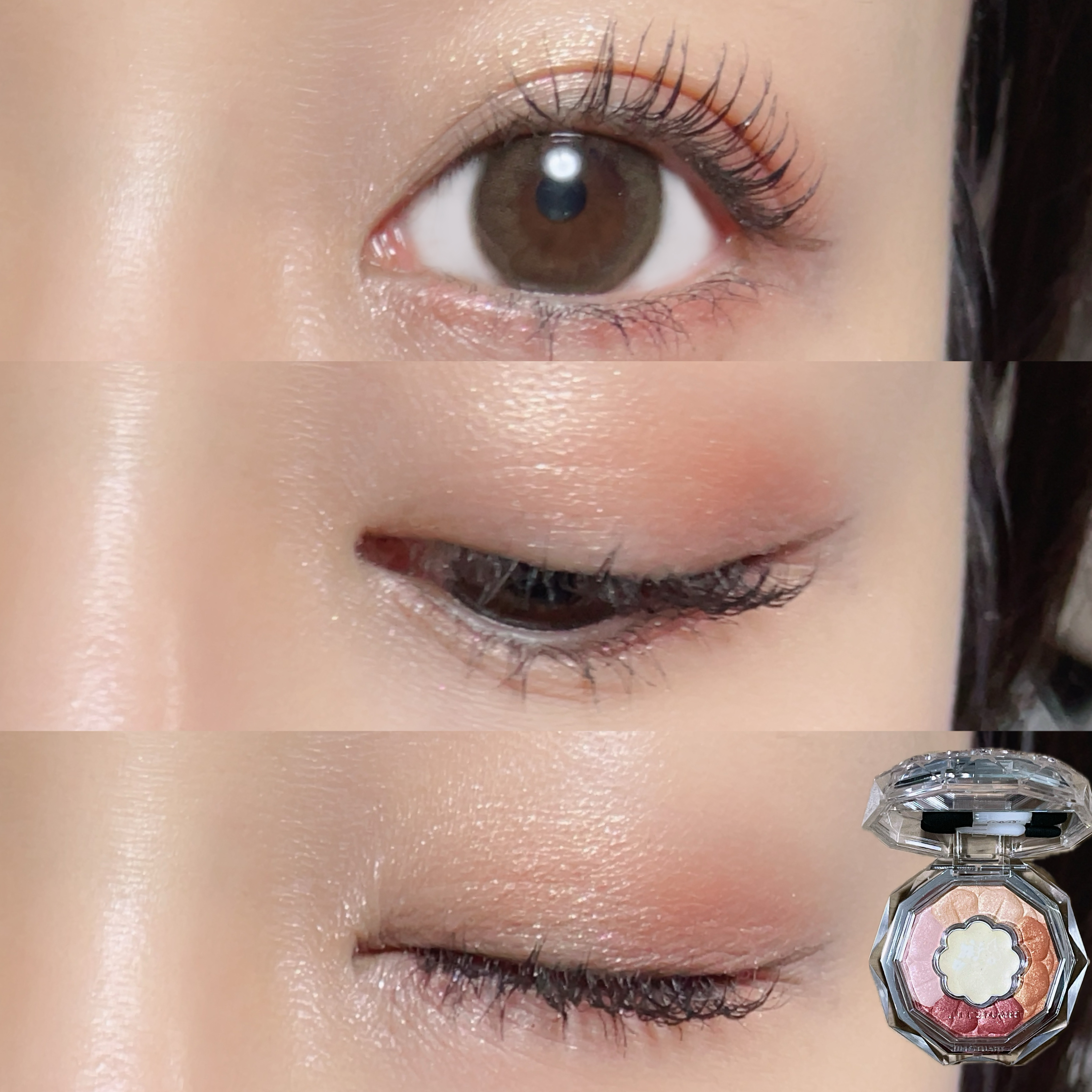 ジルスチュアート ブルームクチュール アイズ/JILL STUART/アイシャドウパレットを使ったクチコミ（1枚目）