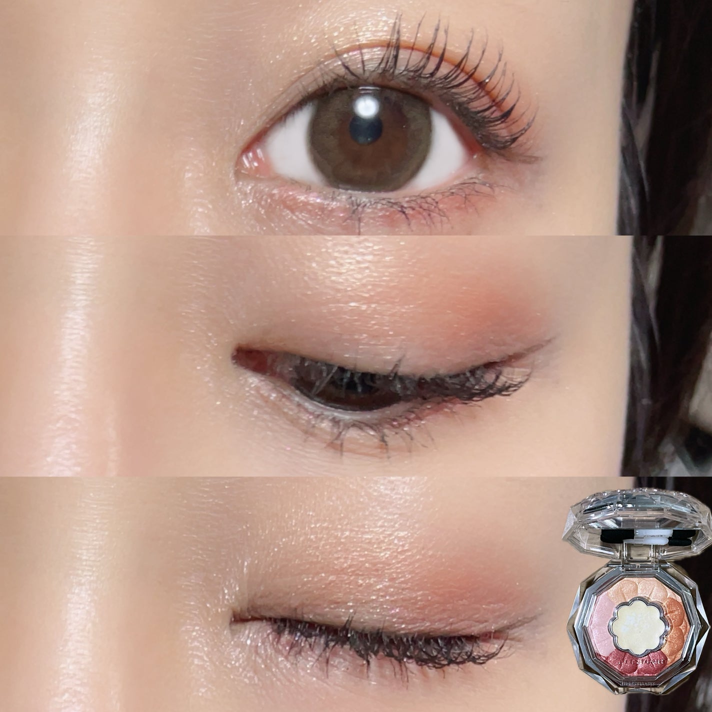 ジルスチュアート ブルームクチュール アイズ/JILL STUART/アイシャドウパレットを使ったクチコミ(1枚目)