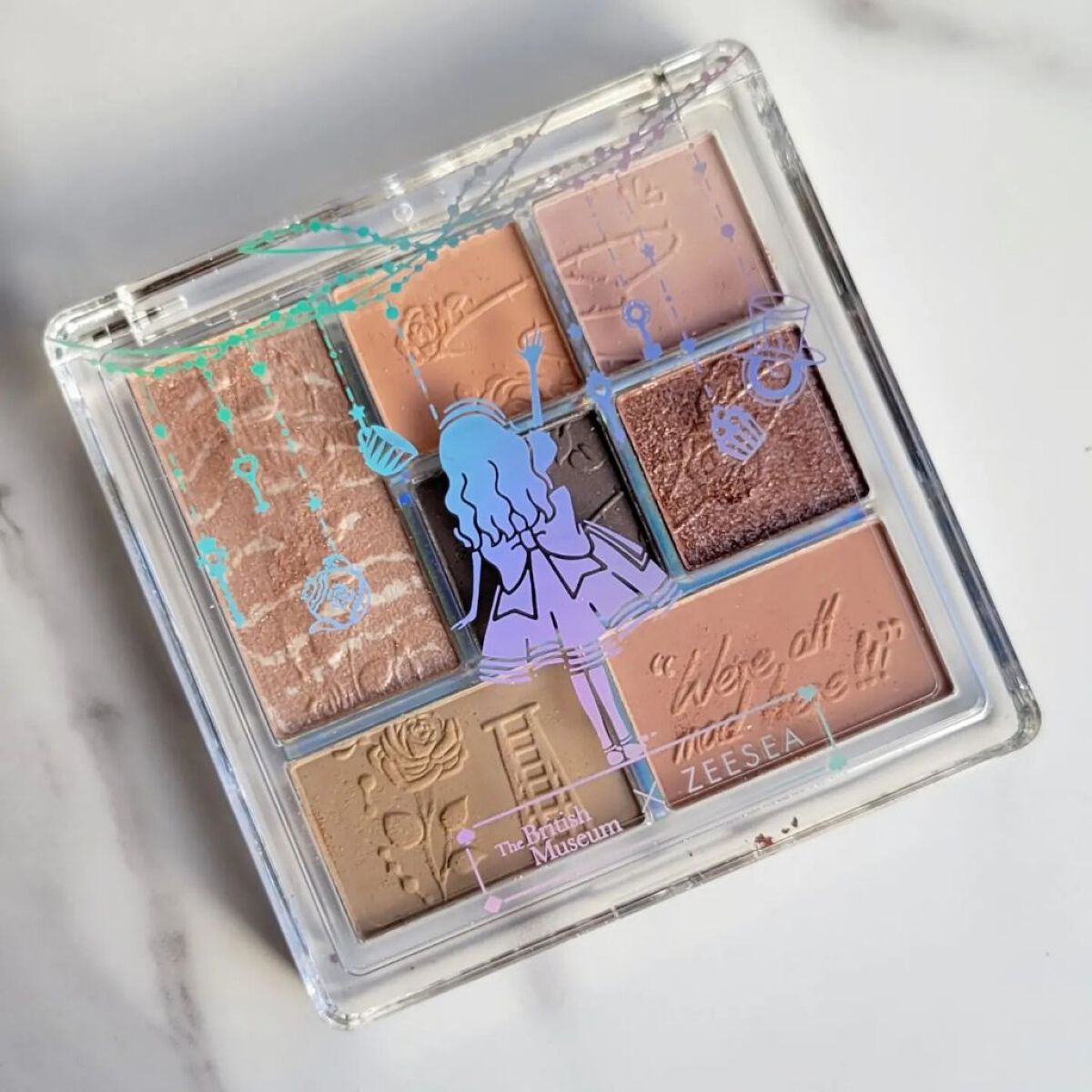 7色マルチパレット｜ZEESEAの口コミ - ☆ ZEESEA 7色マルチパレット by