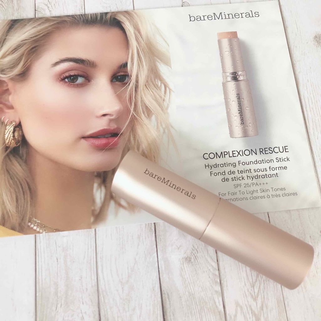 CR ハイドレイティング ファンデーション スティック/bareMinerals/その他ファンデーションを使ったクチコミ（2枚目）