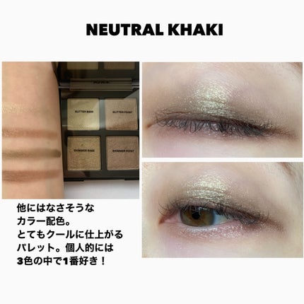 COLORFUL EYE PALETTE/NAMING./アイシャドウパレットを使ったクチコミ(3枚目)