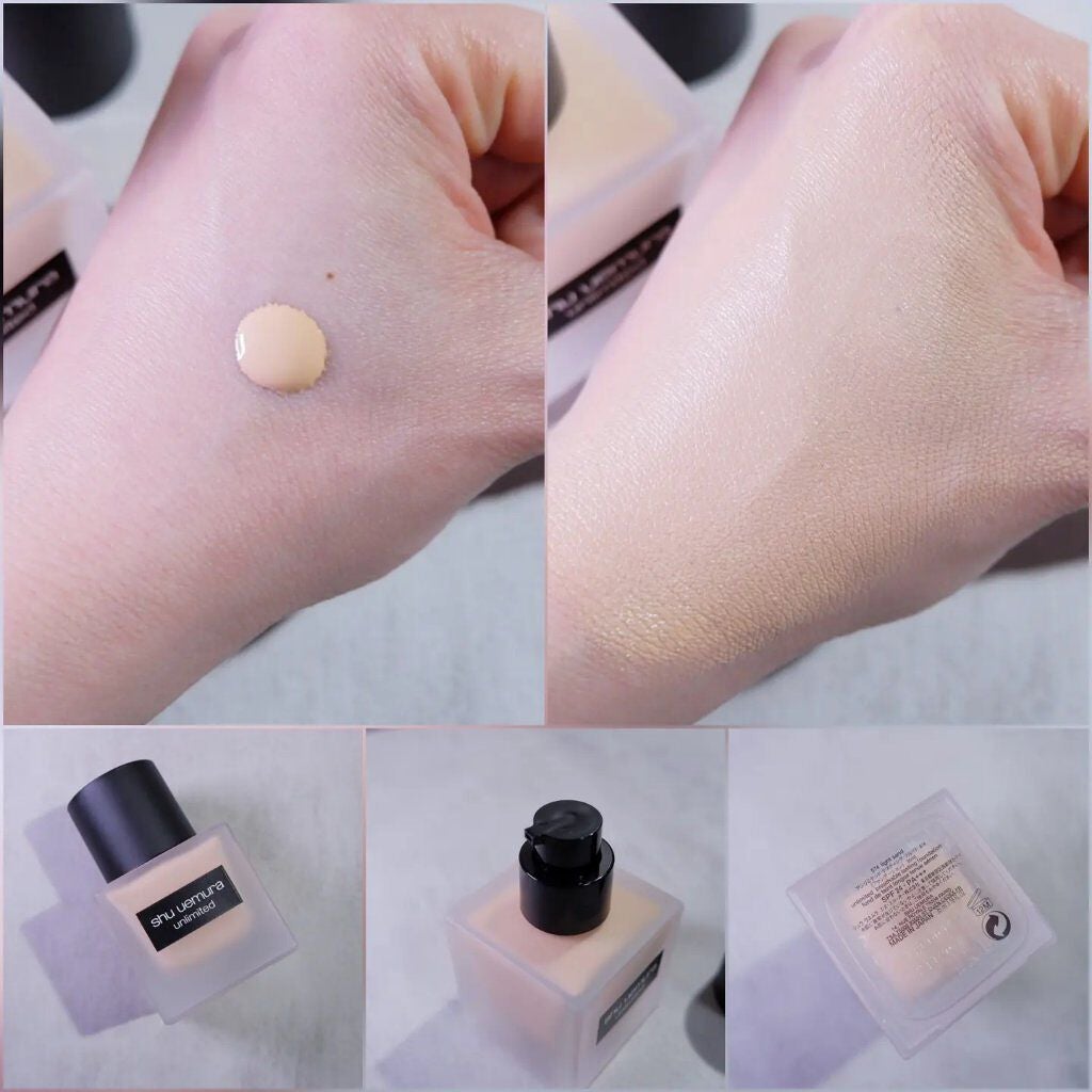 (旧)アンリミテッド ラスティング フルイド/shu uemura/リキッドファンデーションを使ったクチコミ(2枚目)