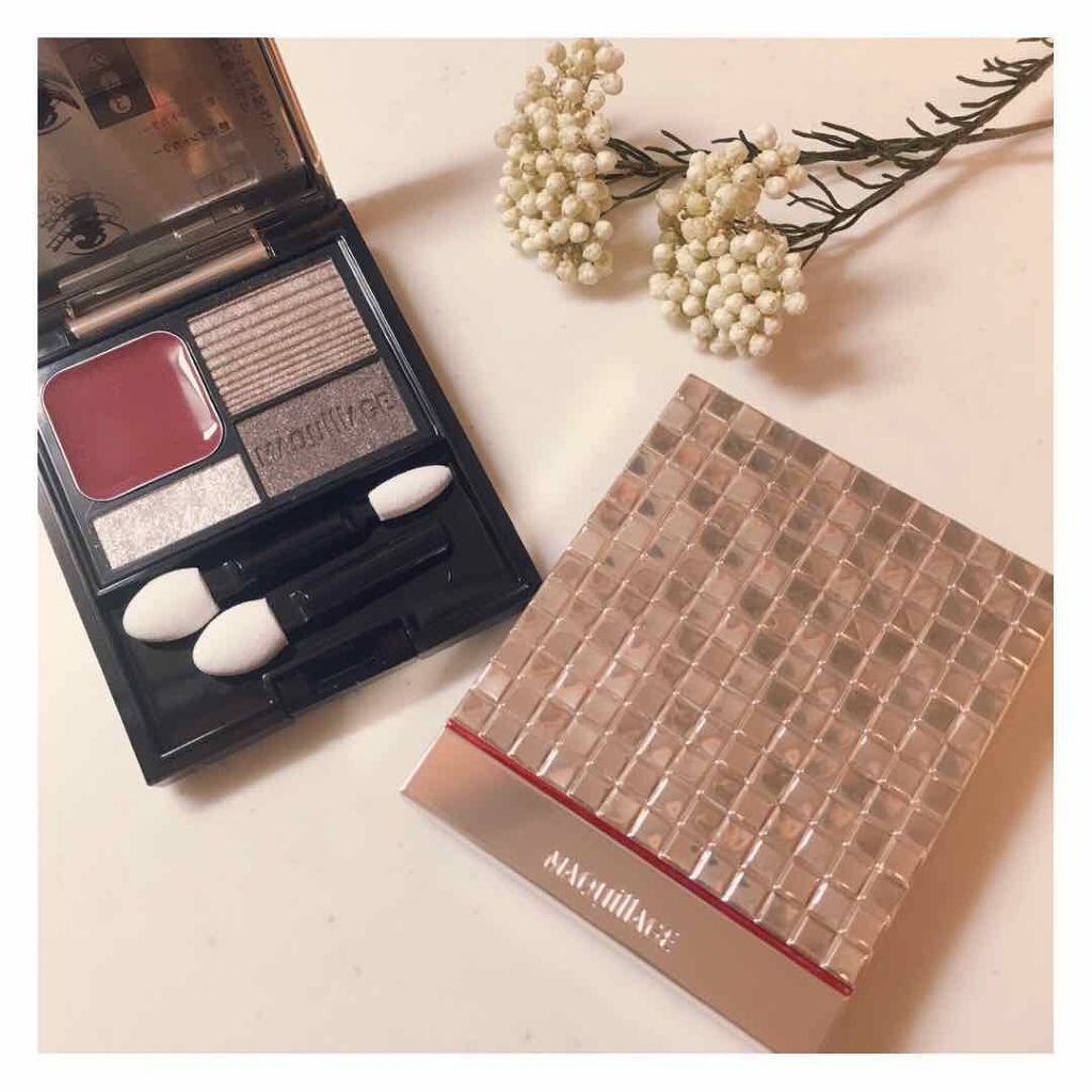 ドラマティックスタイリングアイズD/マキアージュ/アイシャドウパレットを使ったクチコミ(1枚目)