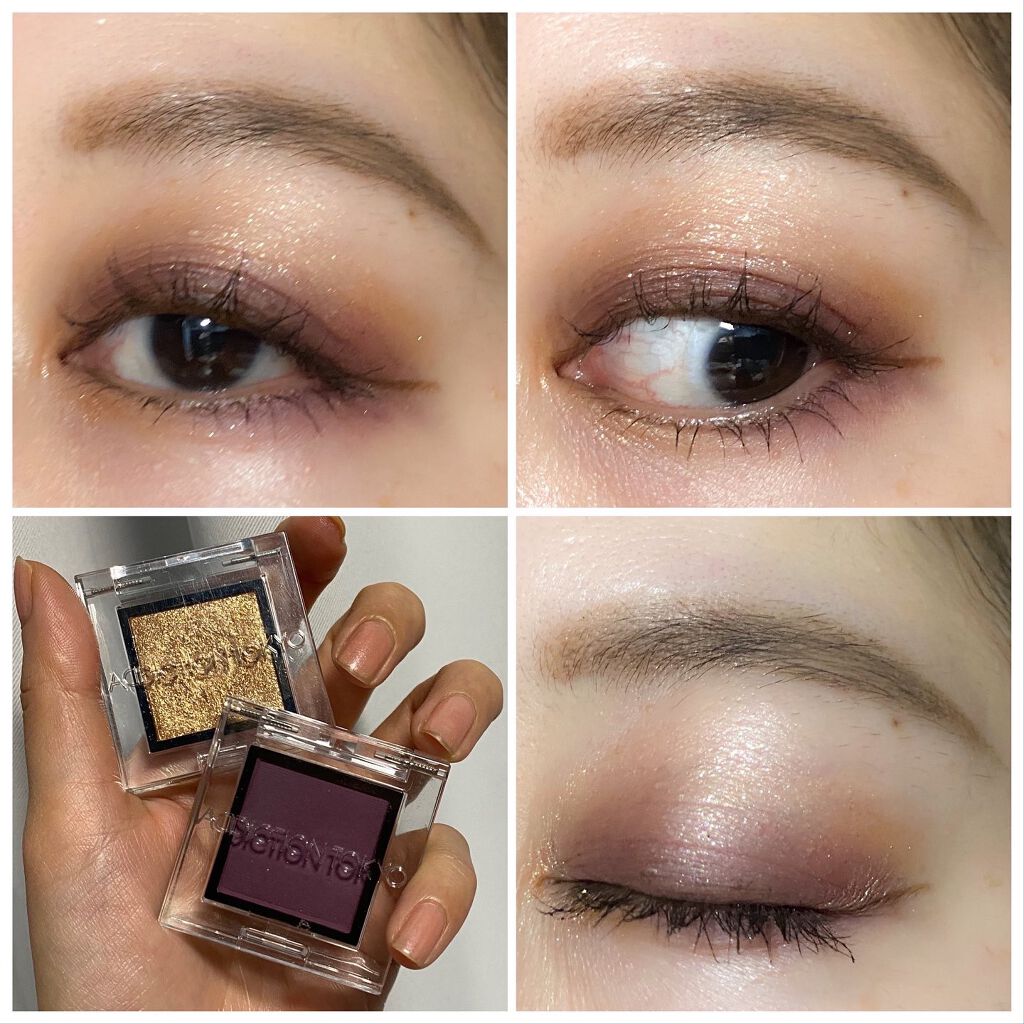 アディクション ザ アイシャドウ スパークル/ADDICTION/単色アイシャドウを使ったクチコミ(2枚目)
