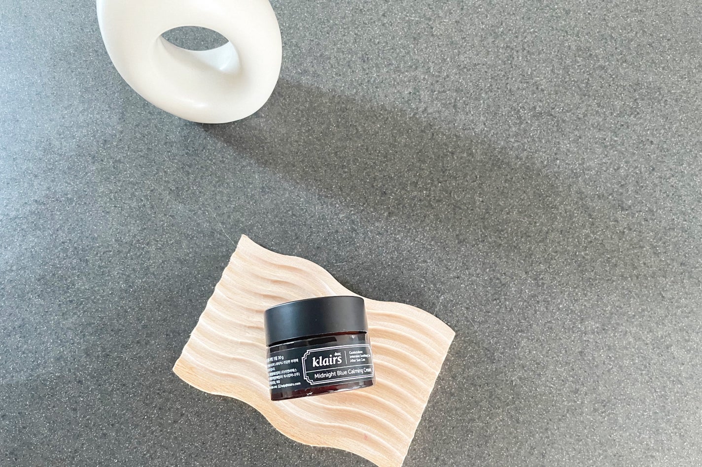 ミッドナイトブルーカーミングクリーム/Klairs/フェイスクリームを使ったクチコミ(1枚目)