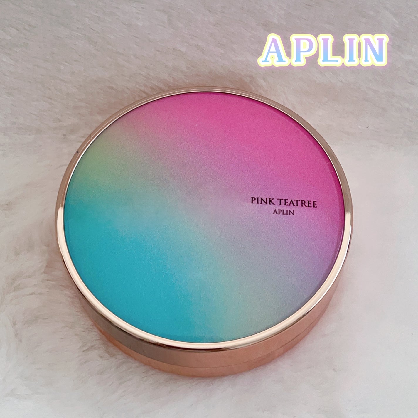 ピンクティーツリーカバークッション/APLIN/クッションファンデーションを使ったクチコミ(1枚目)