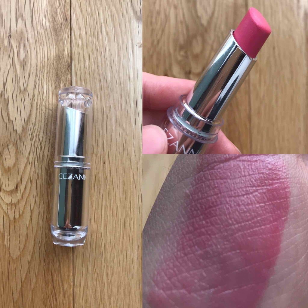 ラスティンググロスリップ/CEZANNE/口紅を使ったクチコミ(2枚目)