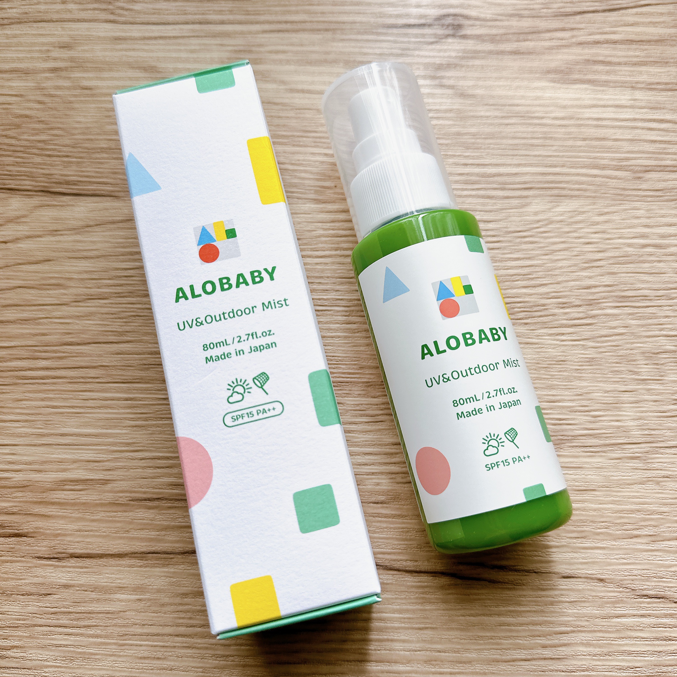 ALOBABY UV＆アウトドアミストのクチコミ「✼••┈┈••✼••┈┈••✼••┈┈••✼••┈┈••✼
ALOBABY
UV＆アウトドアミ.....」（1枚目）