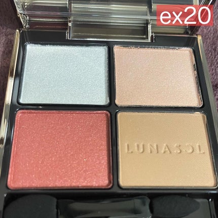 アイカラーレーション/LUNASOL/アイシャドウパレットを使ったクチコミ(4枚目)