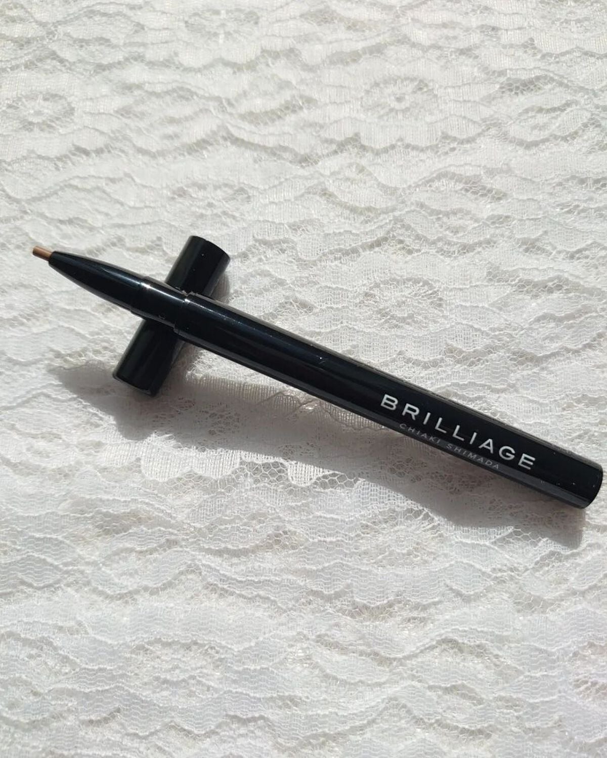 ロングステイ アイブロウパウダー&ペンシル/ブリリアージュ/アイブロウペンシルを使ったクチコミ(2枚目)