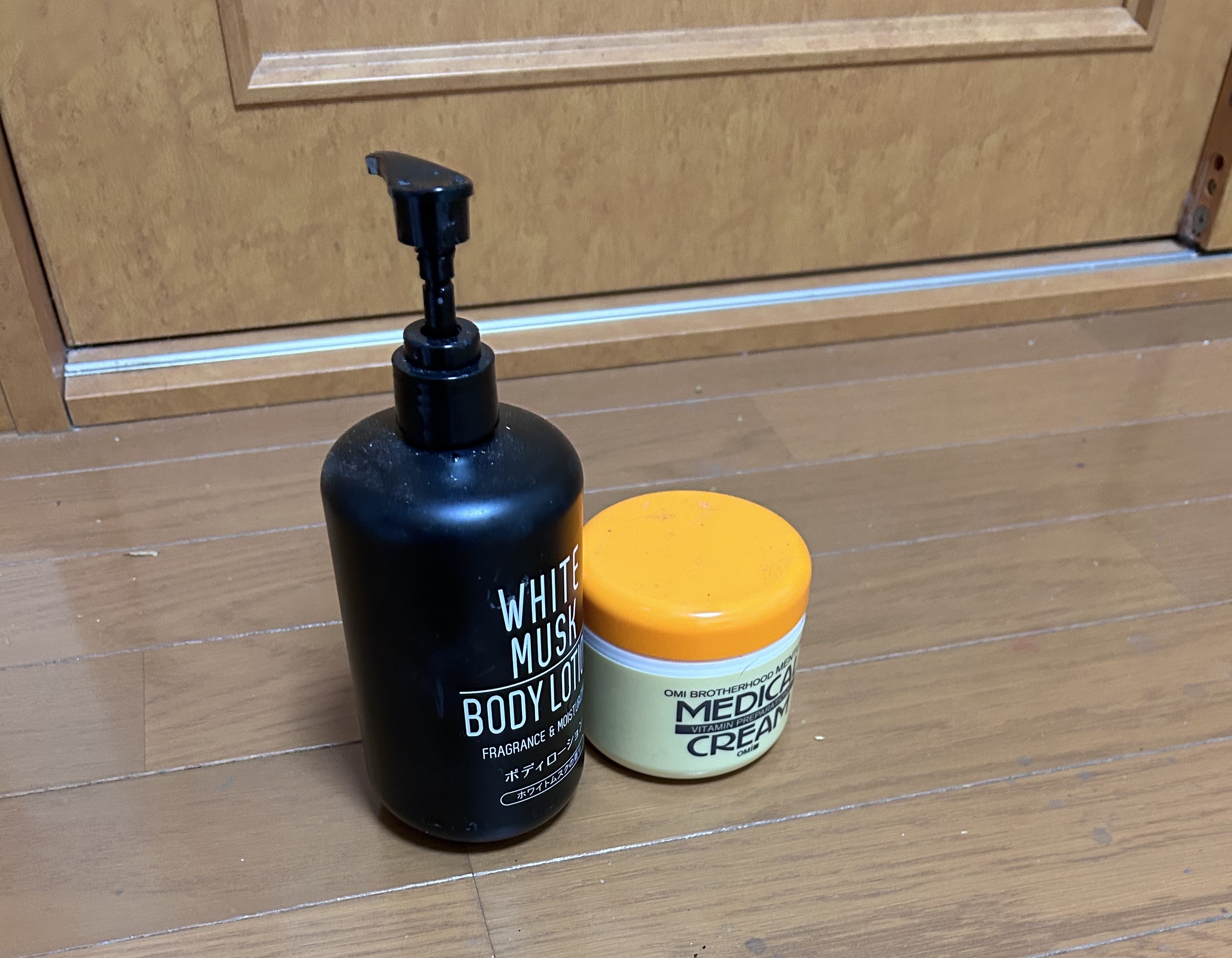 MボディローションCRホワイトムスクの香り/インタービューティー/ボディローションを使ったクチコミ（1枚目）