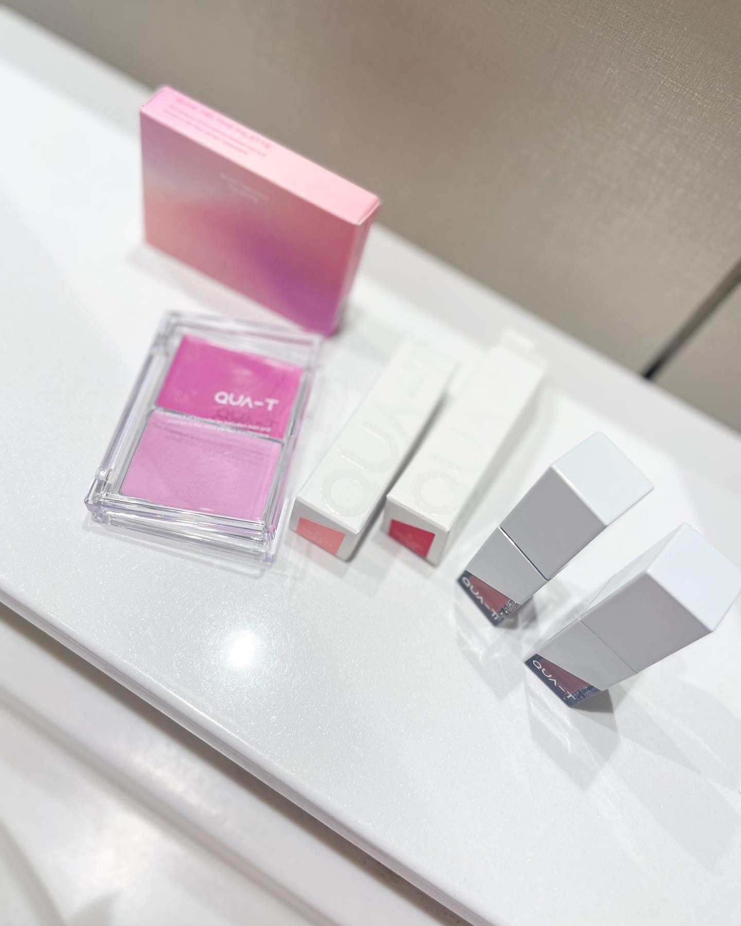 グロウメルティングパレット/QUA-T/ジェル・クリームチークを使ったクチコミ（2枚目）