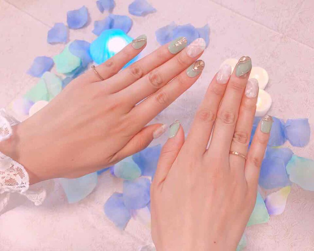 ネイル接着両面テープ/DAISO/ネイル用品を使ったクチコミ（2枚目）