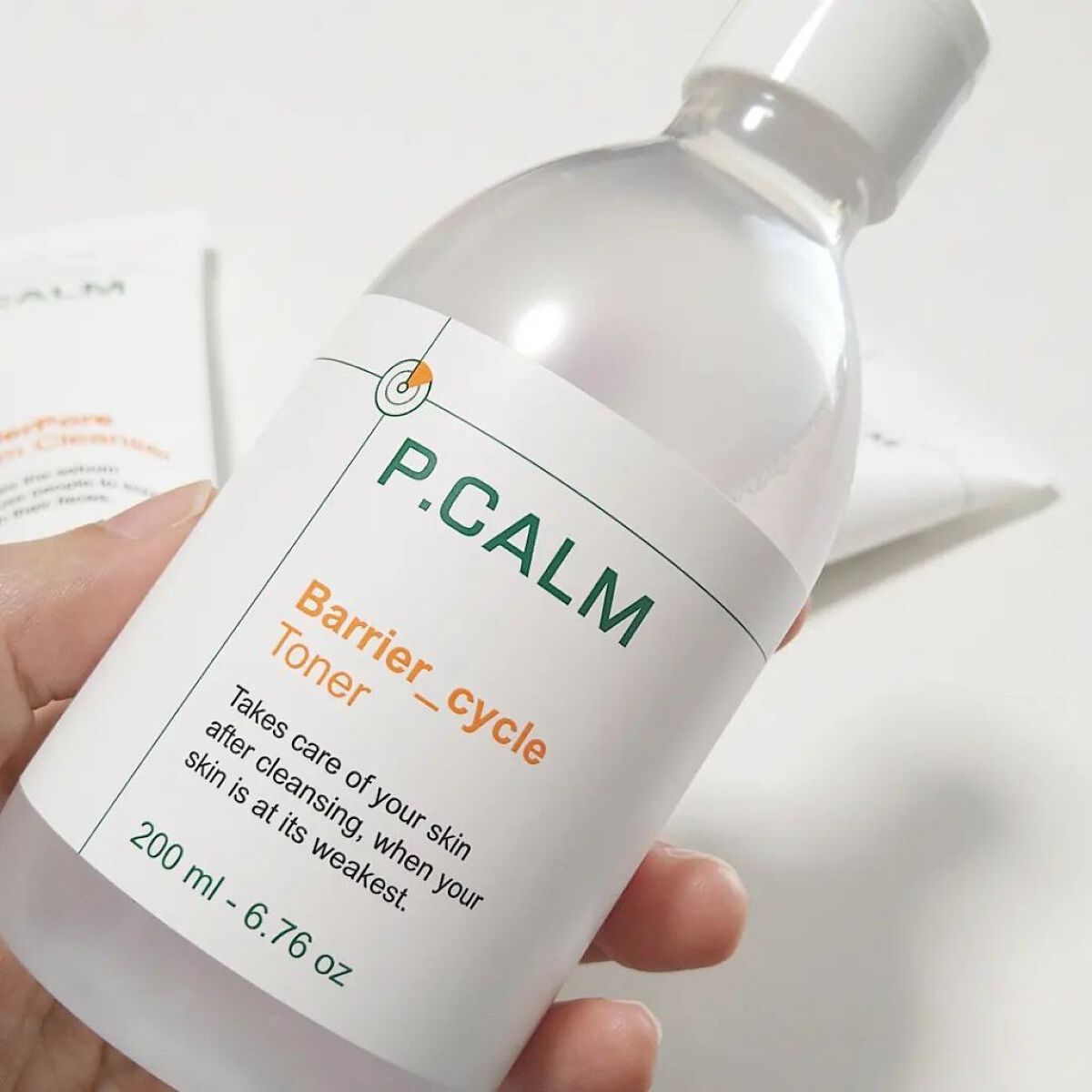 バリアサイクルトナー/P.CALM/化粧水を使ったクチコミ（2枚目）