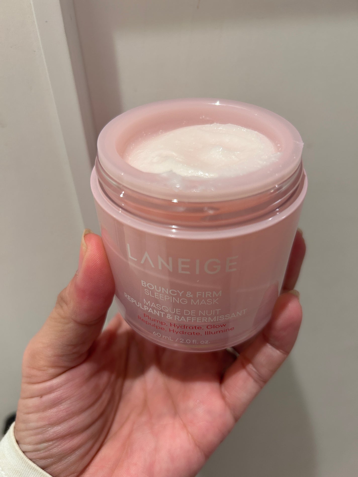 バウンシースリーピングマスク/LANEIGE/フェイスクリームを使ったクチコミ(1枚目)