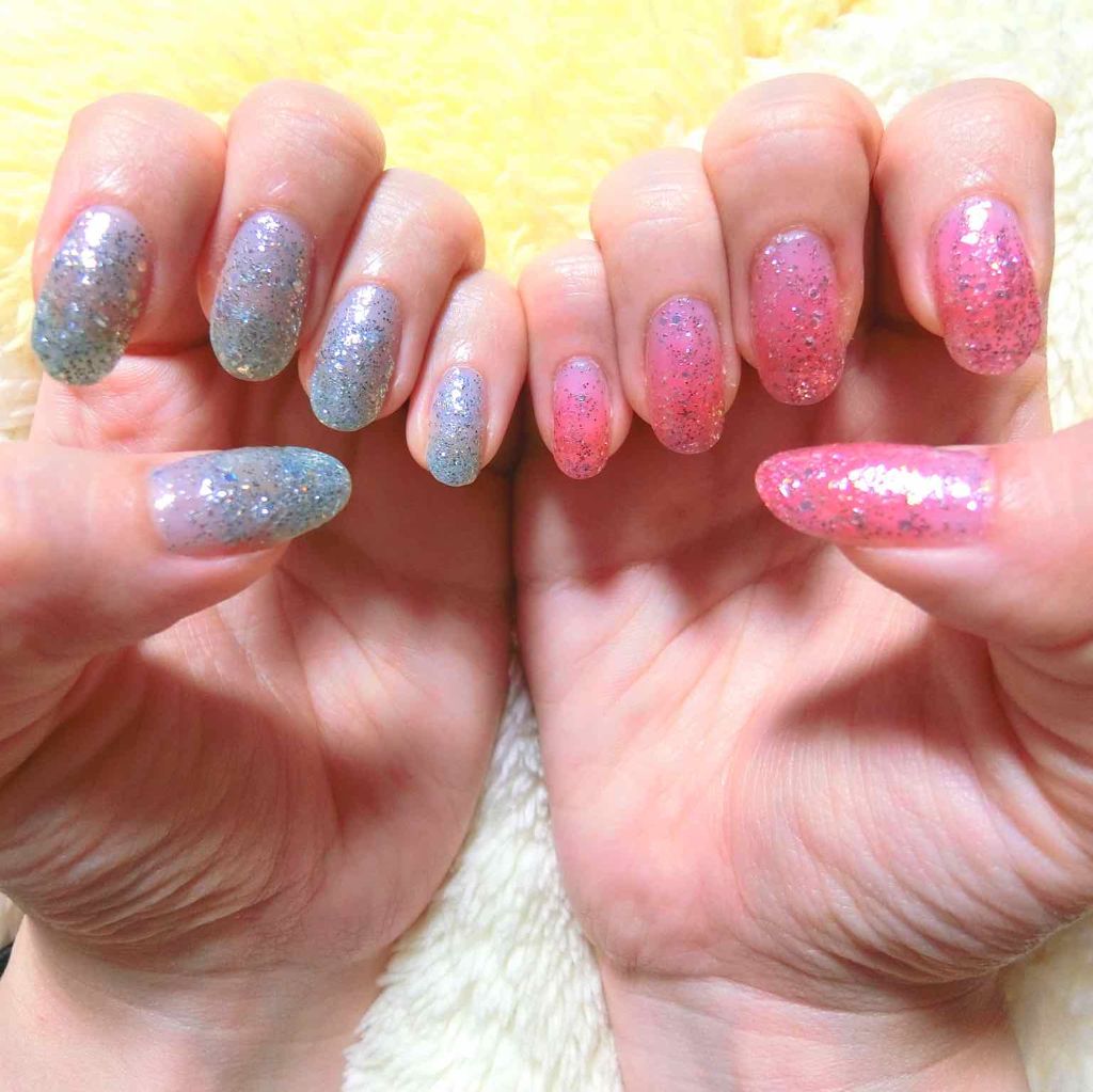 MCクリスタルネイル/3COINS/マニキュアを使ったクチコミ(2枚目)