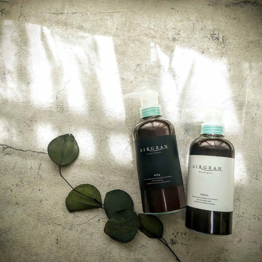 試してみた】ナチュラルストレートシャンプー＆トリートメント AIRGRAN