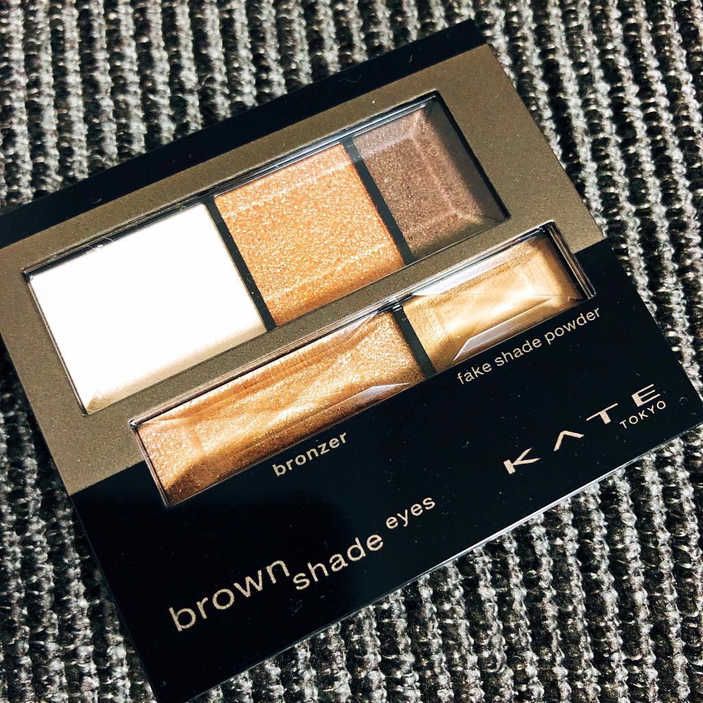 ブラウンシェードアイズ/KATE/アイシャドウパレットを使ったクチコミ(1枚目)