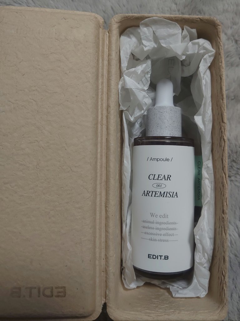 クリアヨモギアンプル/EDIT.B/美容液を使ったクチコミ（2枚目）