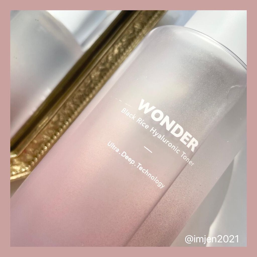 ブラックライス ヒアルロニックトナー/haruharu wonder/化粧水を使ったクチコミ（2枚目）